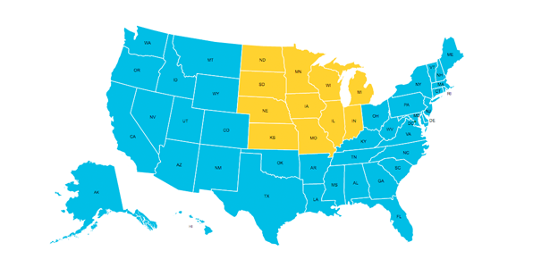 usa map